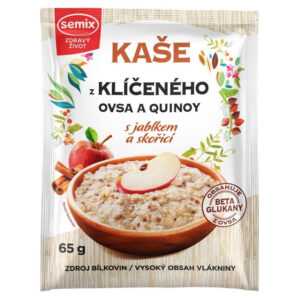 SEMIX Kaše z klíčeného ovsa a quinoy s jablkem a skořicí 65 g