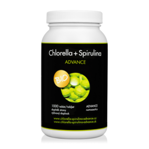 ADVANCE Chlorella + Spirulina 1000 tablet BIO