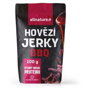 ALLNATURE Beef bbq jerky sušené maso 100 g