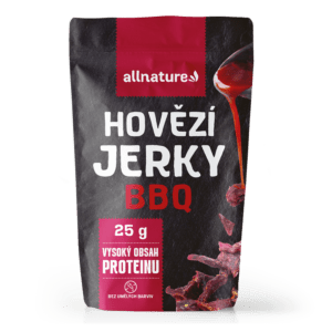 ALLNATURE Beef bbq jerky sušené maso 25 g