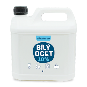 ALLNATURE Bílý ocet 10% 3 l