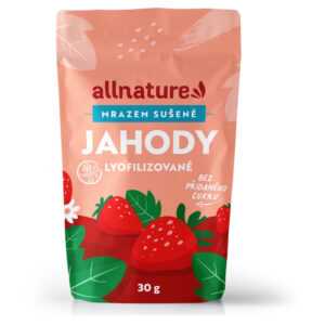 ALLNATURE Jahody sušené mrazem 30 g