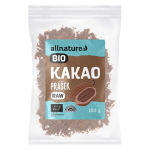 ALLNATURE Kakaový prášek RAW BIO 100 g