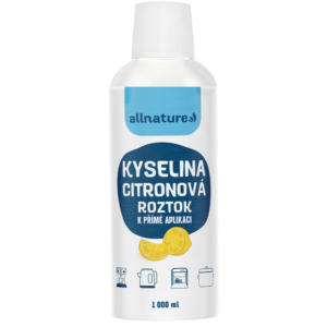 ALLNATURE Kyselina citronová roztok 1000 ml