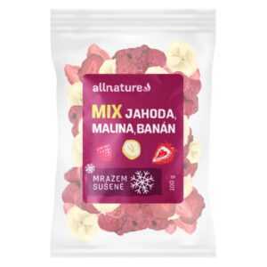 ALLNATURE Mix lyofilizovaného ovoce jahoda