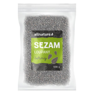 ALLNATURE Sezam černý 500 g