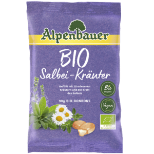 ALPENBAUER Přírodní bonbóny šalvěj a bylinky BIO 90 g