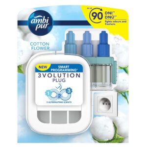 AMBI PUR 3Volution Osvěžovač vzduchu strojek + náplň Cotton 20 ml