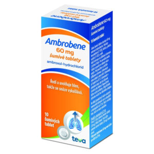 AMBROBENE 60mg šumivé tablety 10 kusů