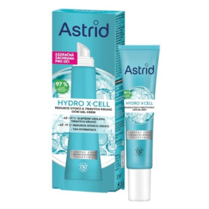 ASTRID Hydro X-Cel Oční gel krém proti otokům a tmavým kruhům 15 ml