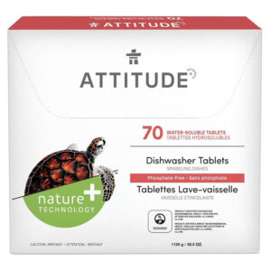 ATTITUDE Tablety do myčky bez fosfátů 70 dávek