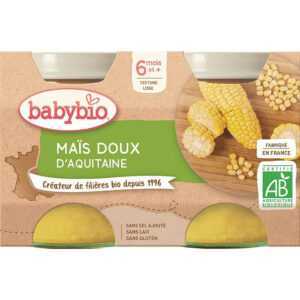 BABYBIO Sladká kukuřice 2x130 g