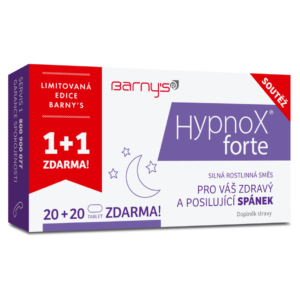 BARNY´S HypnoX forte limitovaná edice 20 + 20 tablet ZDARMA