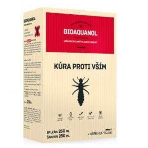 Bioaquanol kúra proti vším -  Šampon 250 ml + Balzám 250 ml + hřeben