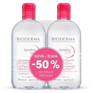 BIODERMA Sensibio H2O Micelární voda Výhodné balení 2x500 ml