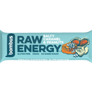 BOMBUS Raw energy salty caramel & peanuts 50 g