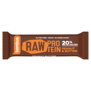 BOMBUS Raw proteinová tyčinka arašídová 50 g