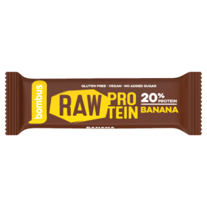 BOMBUS Raw proteinová tyčinka banánová 50 g