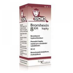 BROMHEXIN 8 KM kapky 50 ml