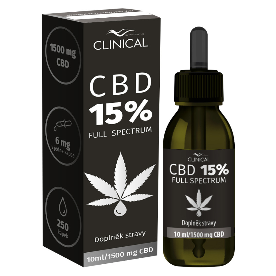 CLINICAL CBD 15% full spectrum 10 ml