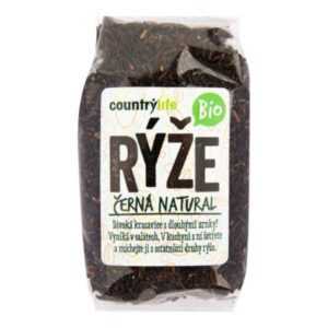 COUNTRY LIFE Rýže černá natural 500 g BIO