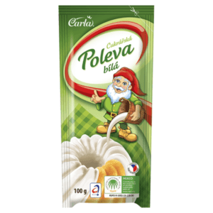 CARLA Cukrářská poleva bílá 100 g