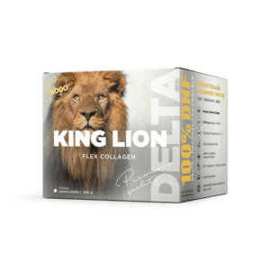 DELTA MEDICAL King lion flex collagen příchuť zelené jablko 240 g