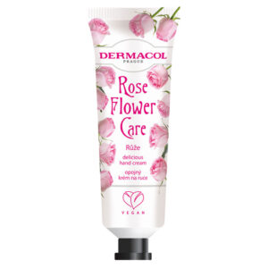 DERMACOL Flower Care Opojný krém na ruce Růže 30 ml