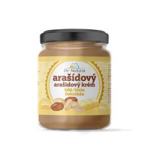 DR.NATURAL Arašídový krém s bílou čokoládou 500 g