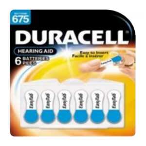 DURACELL DA 675 baterie do naslouchadel