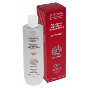 EPIDERMA bioaktivní CBD odličovací micelární voda 300 ml