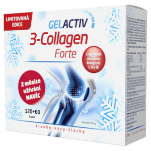 GELACTIV 3-Collagen Forte 120 + 60 kapslí DÁRKOVÉ balení