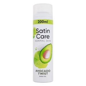 GILLETTE Satin Care Avocado Gel na holení 200 ml