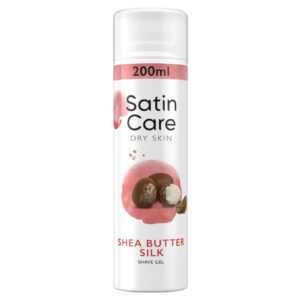 GILLETTE Satin Care Shea Butter Silk Gel na holení 200 ml