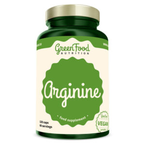 GREENFOOD NUTRITION Arginine 120 kapslí