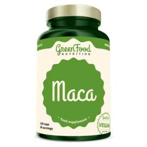 GREENFOOD NUTRITION Maca 120 kapslí