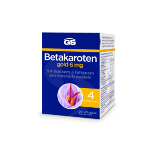 GS Betakaroten gold 6 mg 90 + 45 kapslí