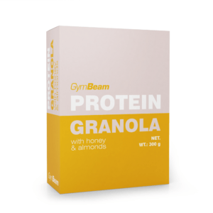 GYMBEAM Proteinová granola s medem a mandlemi 300 g