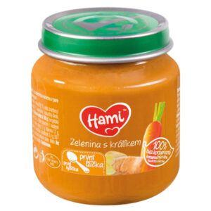 HAMI Zelenina s králíkem od 4.měsíce 125 g