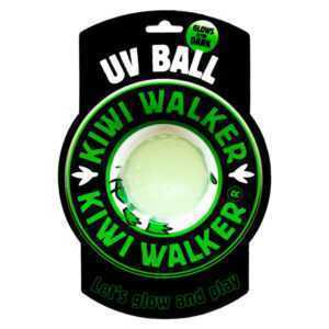 KIWI WALKER Glow ball maxi hračka pes plovací z TPR pěny 7 cm