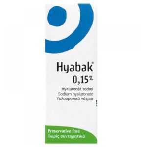 Hyabak 0.15% gtt. 10 ml