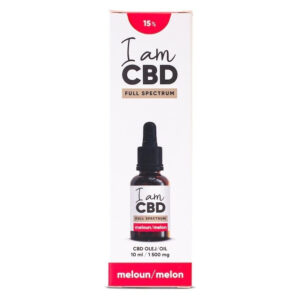 I AM CBD Full Spectrum CBD olej 15% s melounovou příchutí 10 ml