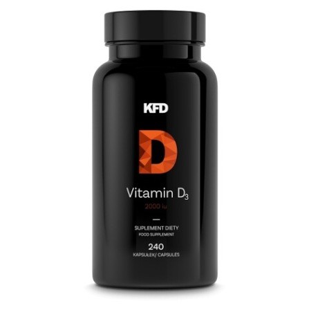 KFD Vitamin D3 2000 IU 240 kapslí