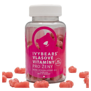 IVYBEARS Vlasové vitamíny pro ženy 60 kusů