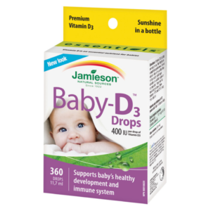 JAMIESON Baby-D3 vitamín D3 400 IU kapky 11