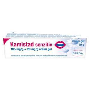 KAMISTAD SENZITIV  1X10GM Ústní gel