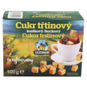 KÁVOVINY Třtinový cukr kostky 500 g