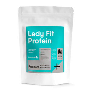 KOMPAVA LadyFit protein vanilka a smetana 500 g