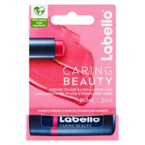 LABELLO Caring Beauty Barevný balzám na rty Pink 5