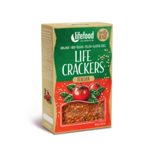 LIFEFOOD Life crackers Italské RAW BIO 90 g